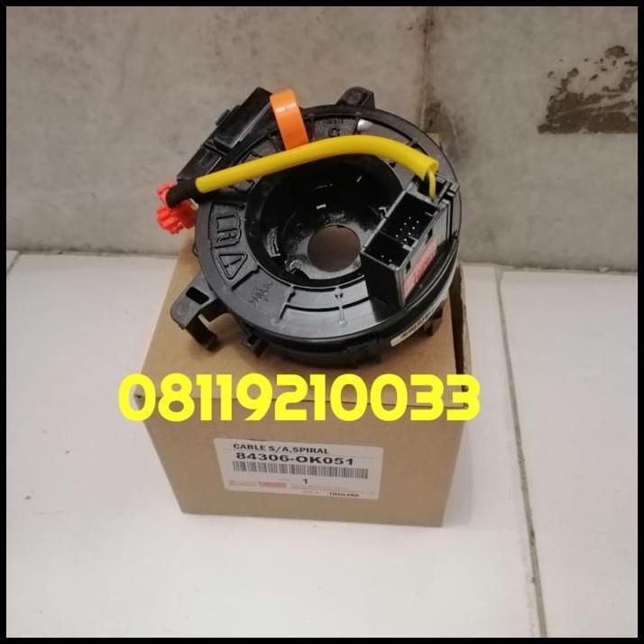 DISKON KABEL SPIRAL ATAU CLOCK SPRING TOYOTA INNOVA FORTUNER HILUX 