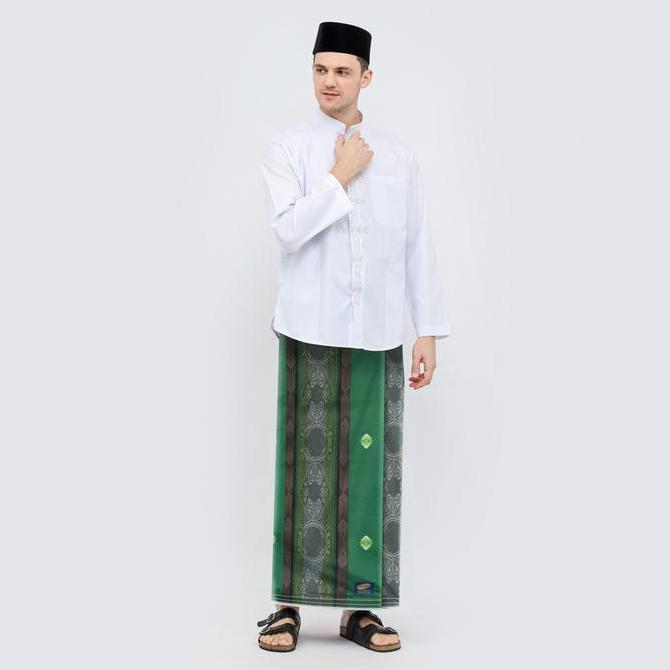 Sarung ATLAS Universal 690 Jacquard Songket Hijau (TERBAIK) (TERBARU) (TERMURAH)