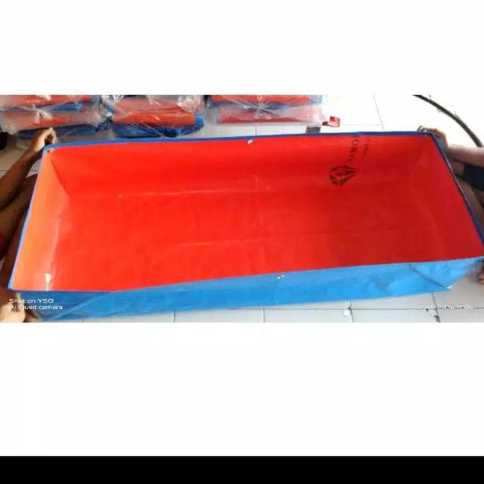 terpal kolam mini 200x50x25 a5 korea original