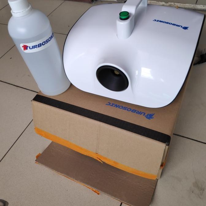 PAKET mesin fogging turbosonic X series 900 watt dan liquid fogging turbosonic 1 liter
