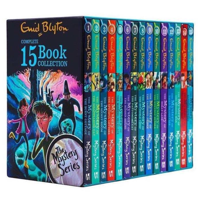 Buku Enid Blyton The Mystery Series 1 set in 15 Books