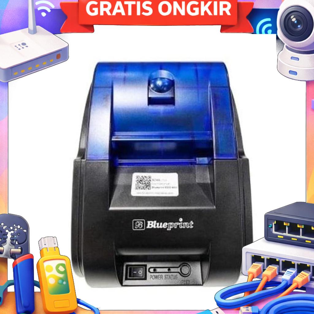 Blueprint Thermal Printer Kasir Eco 58D