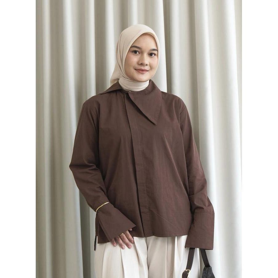 Pastelly Outfit - Power Lines - Orisse Asymmetric Shirt