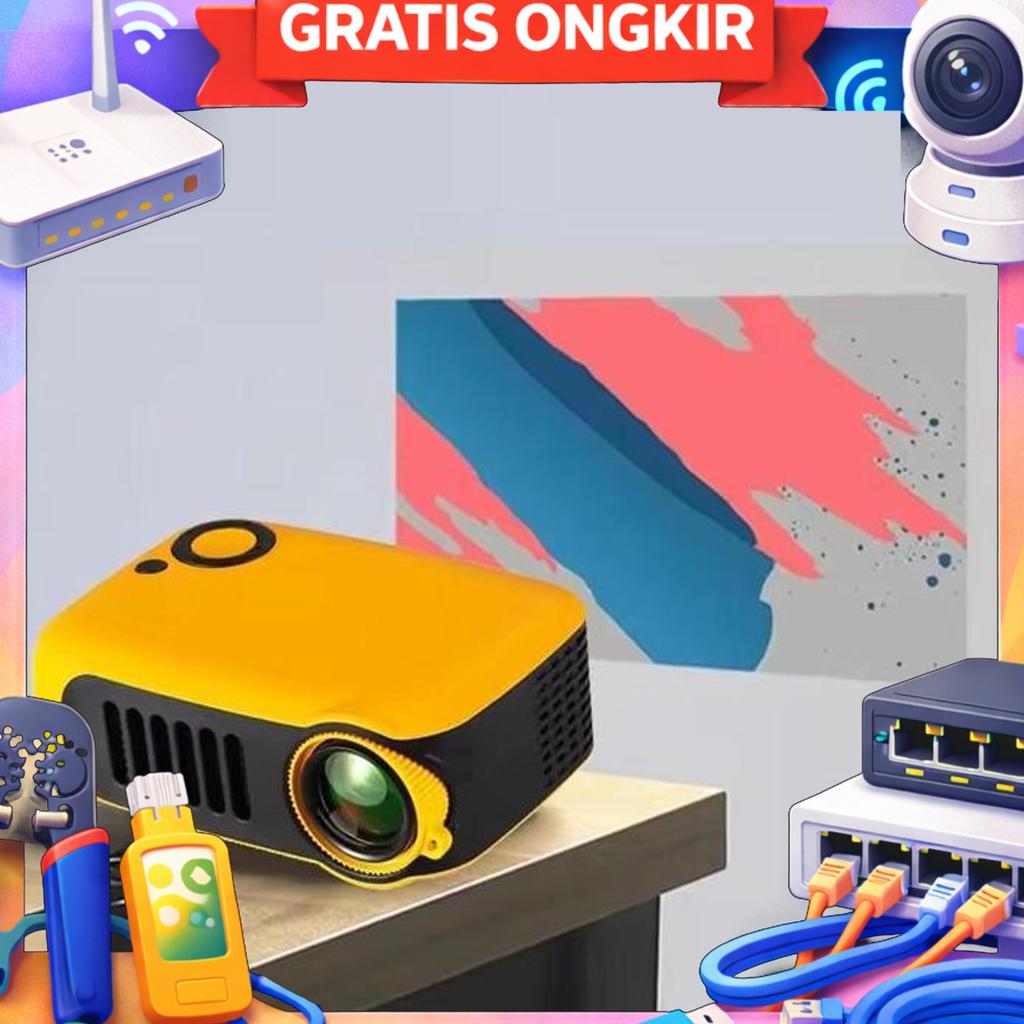 Mini Projector 3D Led Home Cinema Projector Portable Proyektor Mini Portable Led Full Hd 1080P