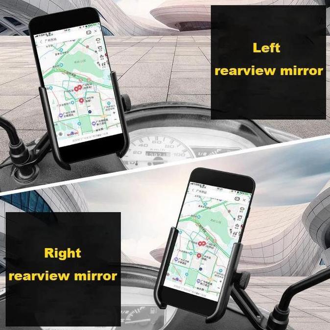 Holder Motor Kaca Spion Bahan Besi Metal Universal Holder Spion 03-H2