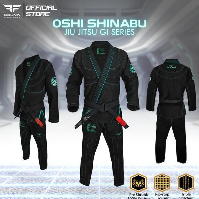Rounin Fightware Gi Jiujitsu , BJJ GI Rounin , Jiujitsu Gi , GI BJJ - OSS Series (TERBAIK) (TERBARU)
