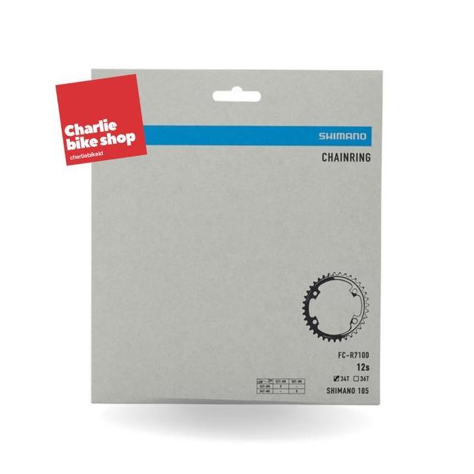Inner Chainring Shimano 105 FC-R7100 34T 12speed