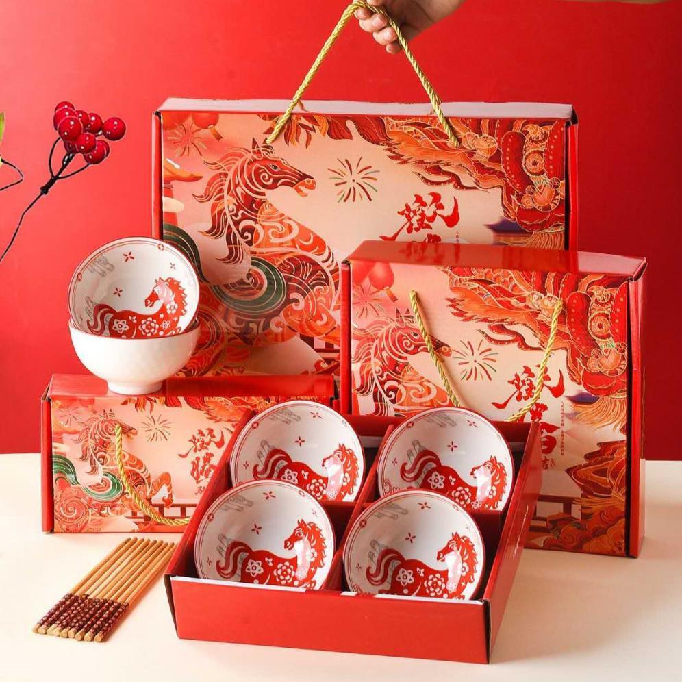 Hampers Imlek China New Year / Mangkok Set Bowl Set / Mangkok Set Imlek  / hampers imlek