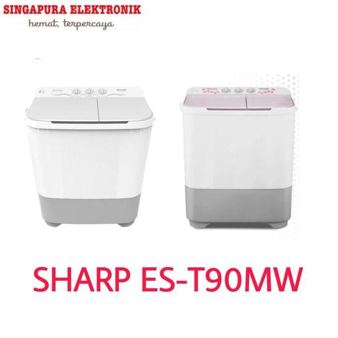 Terlaris Sharp Mesin Cuci 8Kg Es-T90Mw