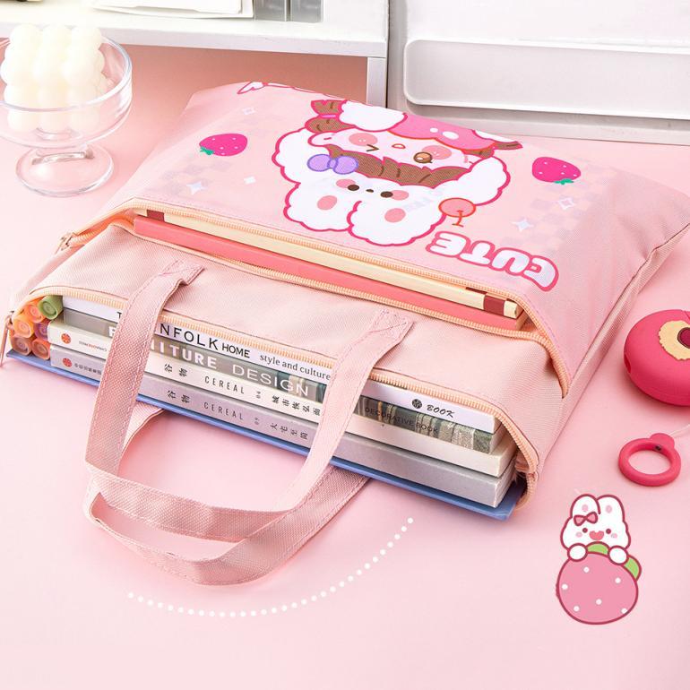 Premium Mk516 Tas Jinjing Anak Perempuan Serbaguna Untuk Ngaji Dan Les / Tote Bag Anak Perempuan Res