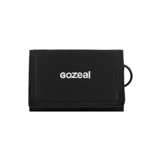 danamara5hop - gozeal | wallet | trifold black | free box | dompet lipat pria dan wanita | dompet ba