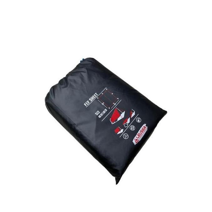 Leuser Flysheet 4x6 Black (TERBAIK) (TERBARU) (TERMURAH)
