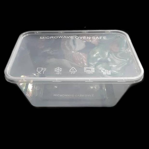 Thebest- KOTAK MAKAN PLASTIK THINWALL / DISPOSABLE TUPPERWARE / TEMPAT MAKAN