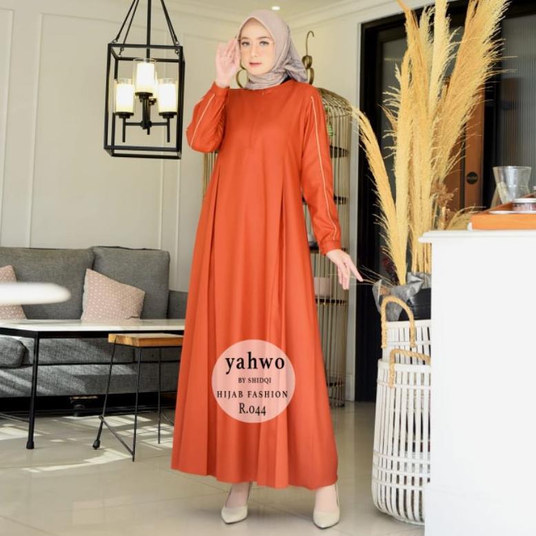 gamis katun toyobo fodu gamis katun kombinasi Promo
