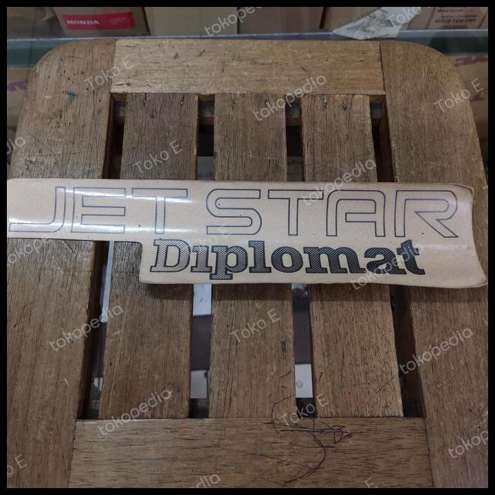 TERLARIS STIKER MITSUBISHI JETSTAR DIPLOMAT