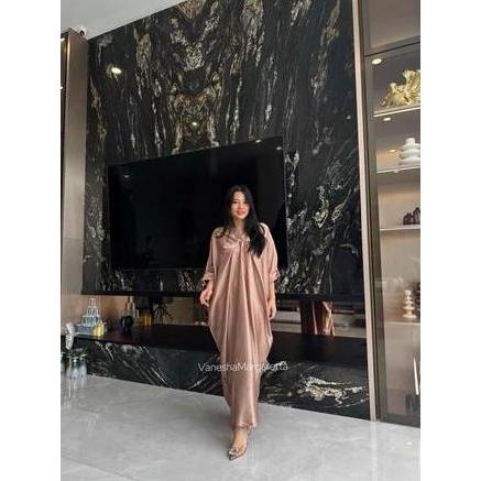 Murah [Vm] 9624 - Kaftan Satin Jumbo / Kaftan Wanita / Kaftan Satin