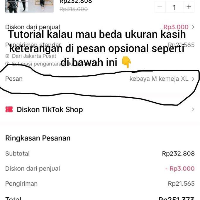 Sale Setelan Couple Kebaya Tunik Payet Modern Elegan Brokat Tile Remaja Pasangan Kemeja Batik Pria L