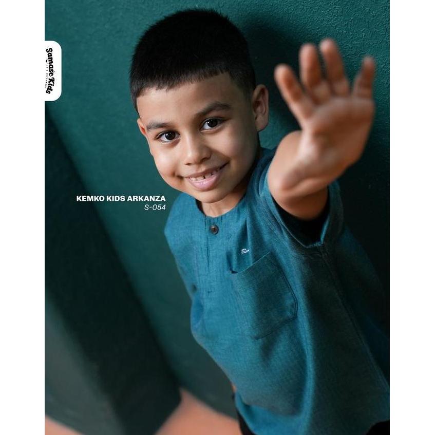 Promo Samase S054 Kemko Kids Baju Koko Lengan Pendek Anak