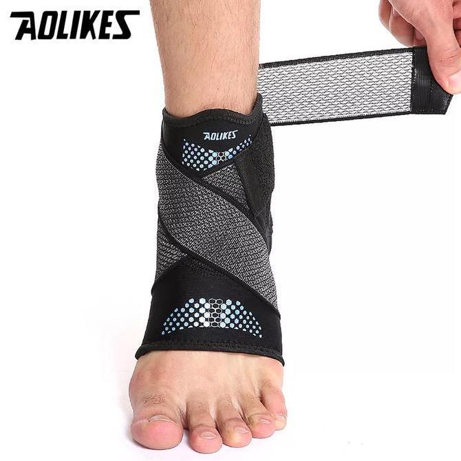 7133 AOLIKES ANKLE ELASTIC WRAP SLEEVES DEKER ENGKEL KAKI GUARD (TERBAIK) (TERBARU) (TERMURAH)
