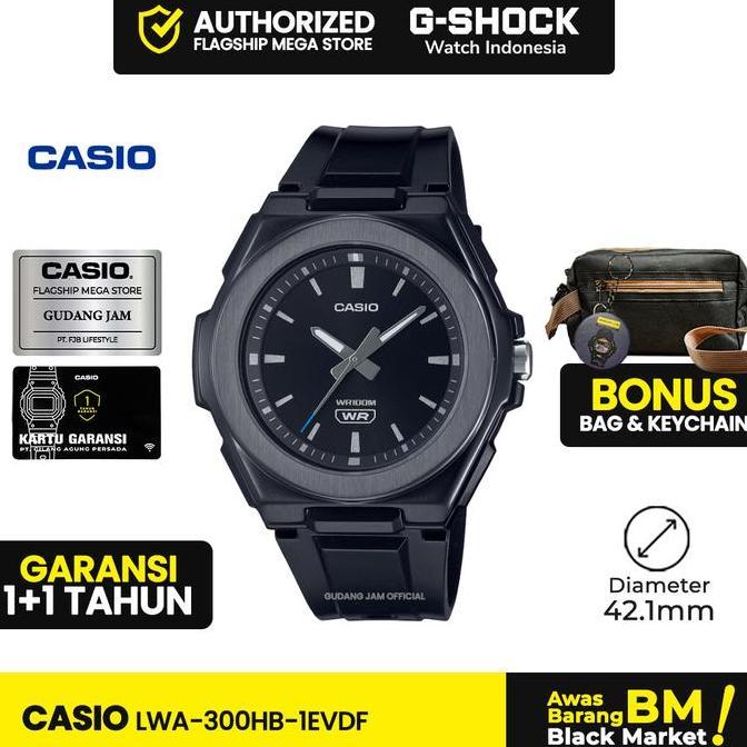 Casio General LWA-300HB-1EVDF LWA-300HB LWA-300 LWA300HB LWA 300HB Watches (TERBAIK) (TERBARU) (TERM