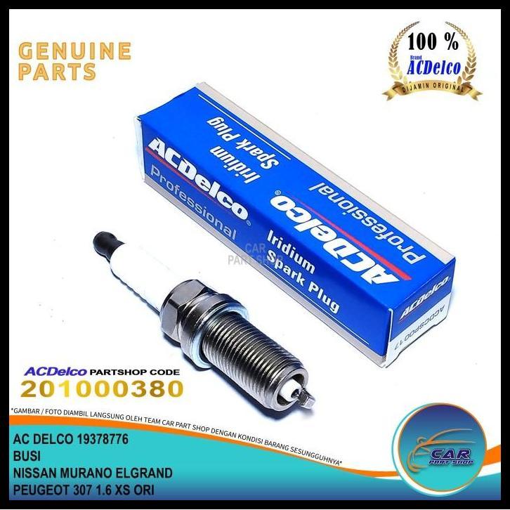 DISKON BUSI IRIDIUM IKH20TT NISSAN MURANO ELGRAND PEUGEOT 307 1.6 XS ACDELCO 