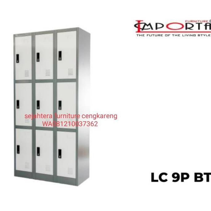 loker 9 pintu importa BT locker 9pintu gandeng lemari besi rak besi
