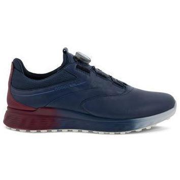 Sepatu Golf Ecco S Three BOA Marine Original