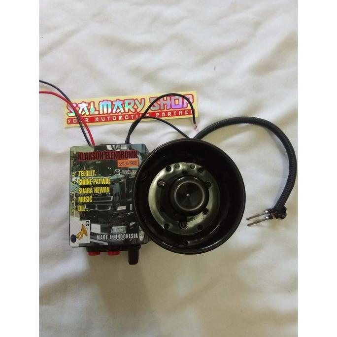Thebest- Klakson Telolet Basuri 24 Volt 24v 12 Volt 12v Bis Bus Truk Canter ELF