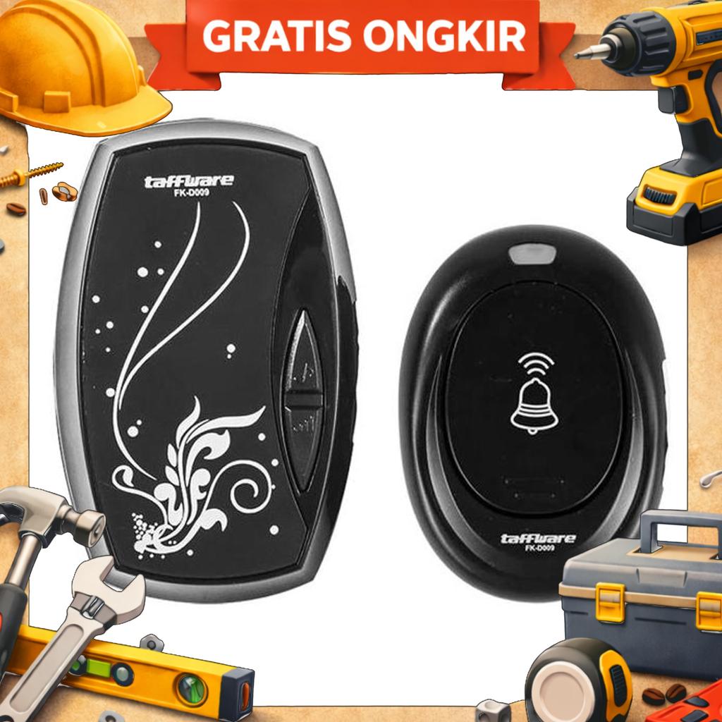 Bel Rumah Tanpa Kabel / Bel Rumah Wireless Waterproof Bel Pintu Wireless / Bel Rumah Wireles / Bel P