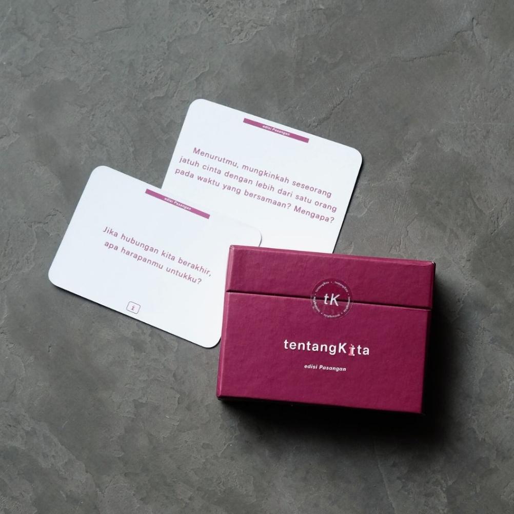tentangKita - edisi Pasangan I Permainan Kartu Pacaran I  Permainan Kartu Obrolan Pasangan I Couple 