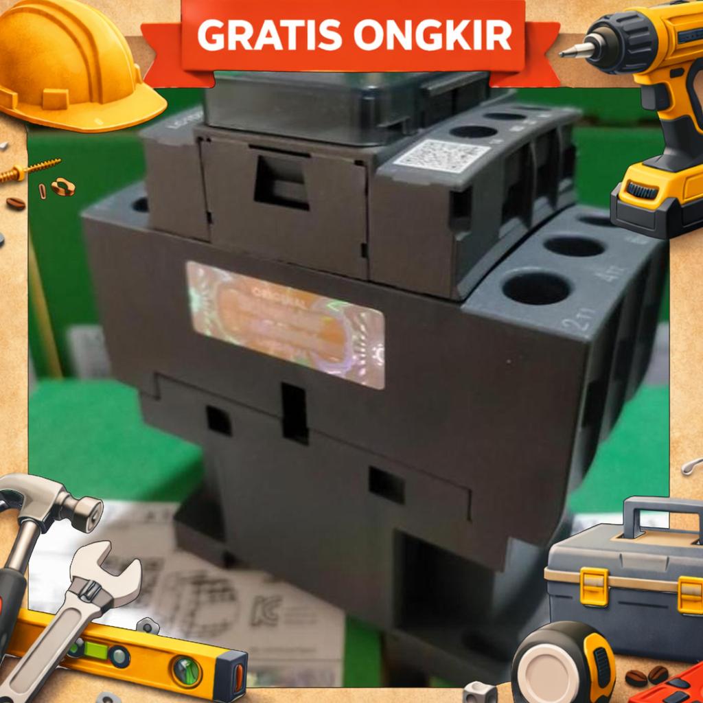 Kontaktor Lc1D32M7 220V 32A Lc1D32 M7 3P Schneider Lc1D 32M7