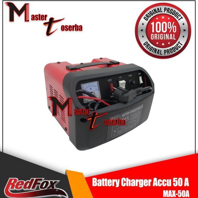Battery Charger ACCU Charger Aki MAX-50A Redfox