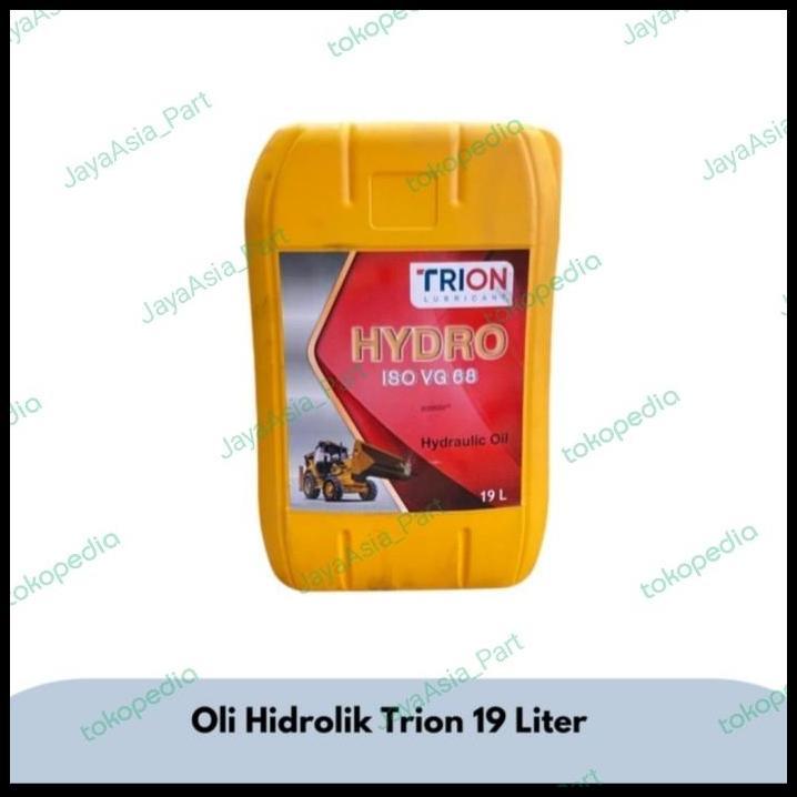 BEST DEAL TRION HYDRAULIC 68 19L PAIL/OLI HYDRAULIC/HIDROLIK/TURALIK/OLI 10 ISO 68/VG 68 TRION PAIL/