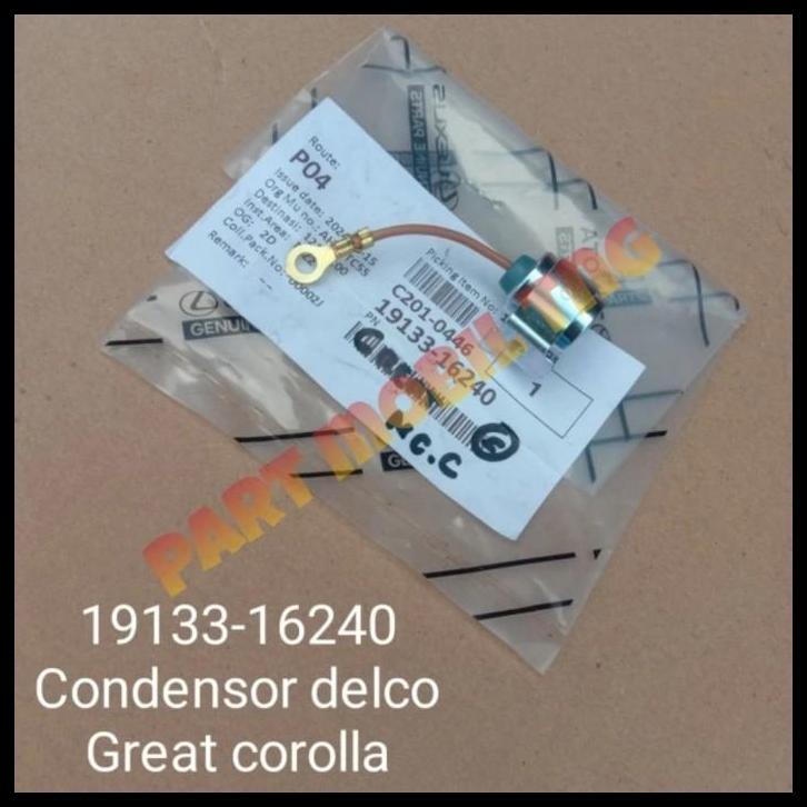 BEST DEAL CONDENSOR KONDENSOR DELCO TOYOTA SOLUNA GREAT COROLLA 19133-16240 ORI 