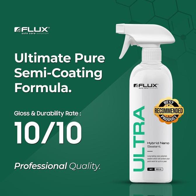 FLUX ULTRA PENGKILAP DAN PELINDUNG MOBIL / PERAWATAN COATING TERBAIK
