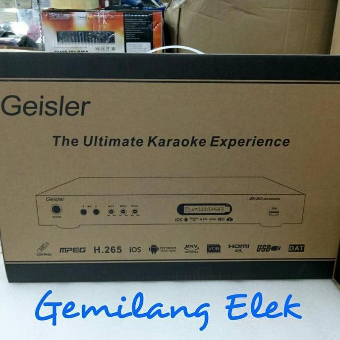 Murah Dvd Player Karaoke Geisler Ok-200 Android