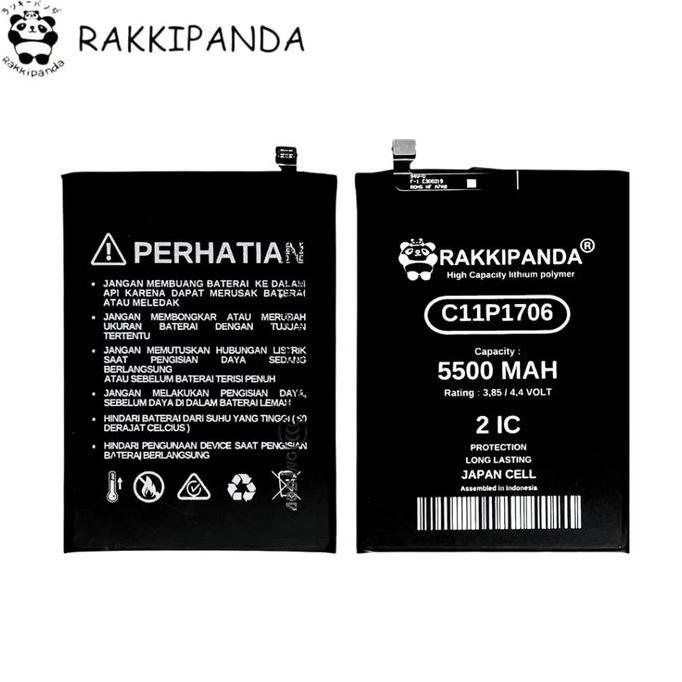 Hradpix- Rakkipanda Baterai Compatible With Asus Zenfone Max Pro M1 / Zenfone Max Pro M2 Kode Batter
