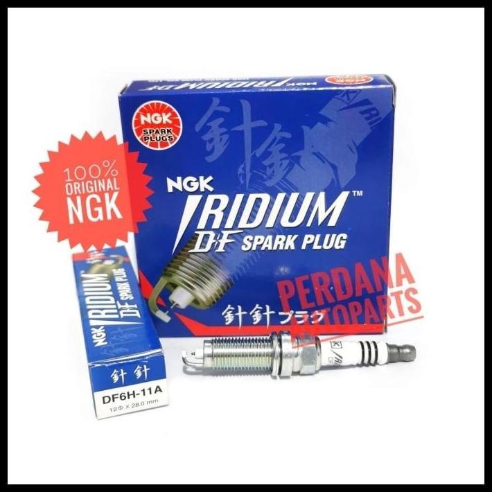 TERBARU BUSI IRIDIUM LIVINA GRAND LIVINA X-GEAR ASLI ORIGINAL NGK LASER IRIDIUM DF6H-11A 