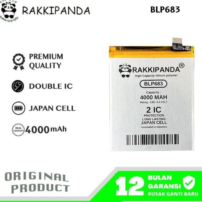 Hradpix- Rakkipanda Blp683/Blp695/Blp689 Compatible With Oppo A7X / F9 / F9 Pro / Realme 2 Pro / Rea