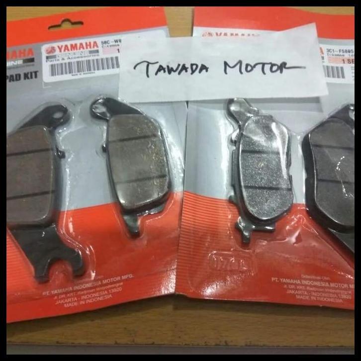 HOT DEAL DISPAD SET KANVAS REM DEPAN BELAKANG YAMAHA NMAX 
