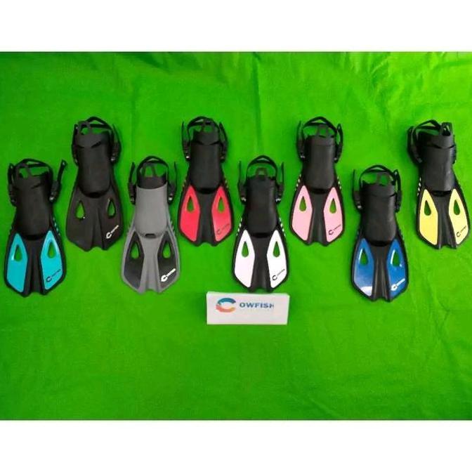 COWFISH Kaki Katak Snorkeling Fins Kaki Katak Fins Renang Fins Diving