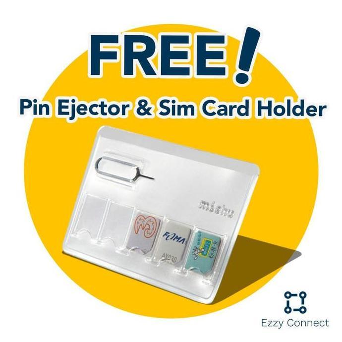 Hradpix- Simcard Jepang 50Gb Jumbo Data By Ezzyconnect | Japan Simcard 50Gb Plug & Play