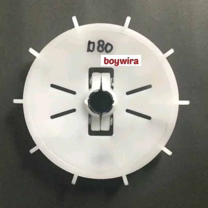 Powerx- D80 Kipas Dinamo Fan External Pendingin Dinamo