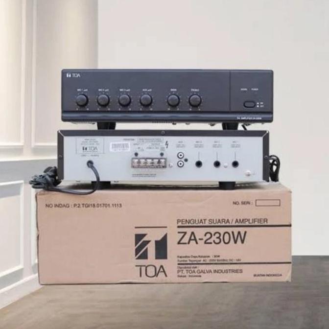 Amplifier TOA ZA-230 TOA Ampli ORI 30 Watt Power Ampli TOA ZA-230
