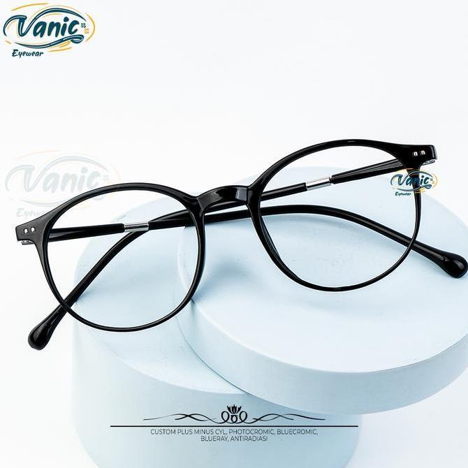 Frame Kacamata Lentur Bulat Pria Wanita VNC2126
