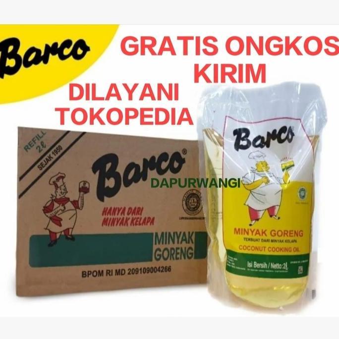 BARCO Minyak Goreng Kelapa Murni Coconut Cooking Oil 2 Liter