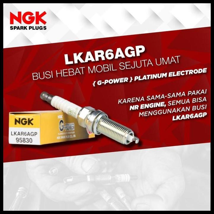 GRATIS ONGKIR BUSI NISSAN LIVINA, GRAND LIVINA, XGEAR, DATSUN NGK PLATINUM G-POWER 