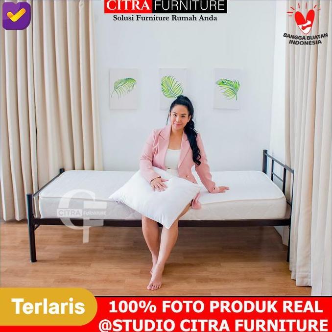 Allo- Shumo X Sleep Owl | Ranjang Besi Minimalis Single Bed Tempat Tidur