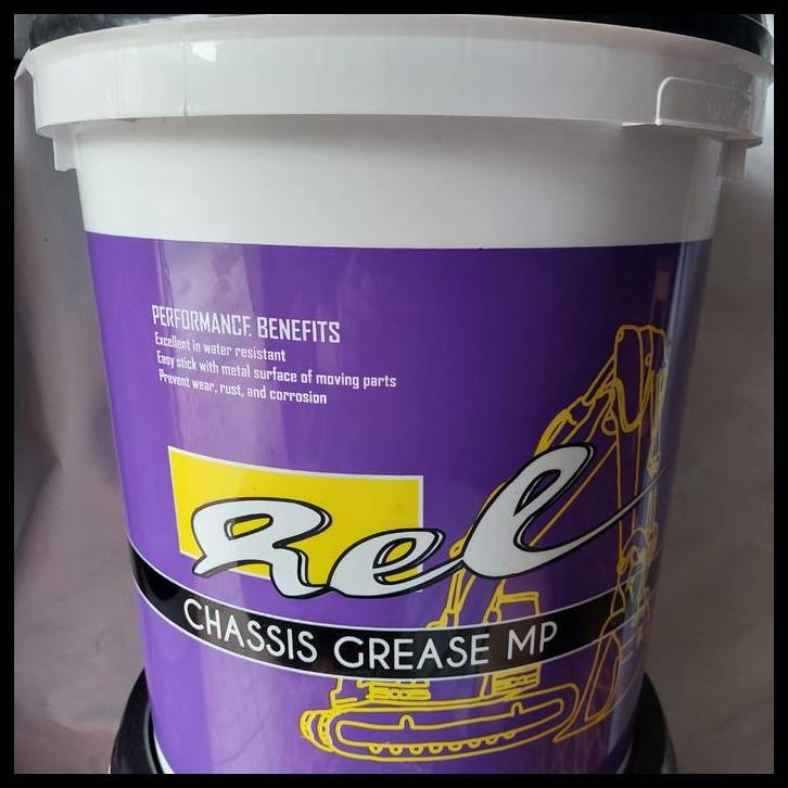TERBARU REL HITAM NLGI-1 PELUMAS MINYAK GEMUK/CERBI CHASIS/STEMPET NLGI1 MP BLACK 15KG PAIL 