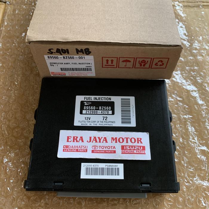 Computer Engine Ecu 89560-Bz560 Gran Max 1300Cc Mini Bus Original Dan Terpercaya